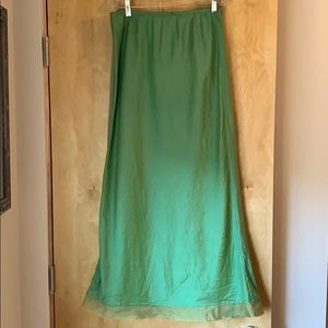 Dosa 100% silk maxi skirt size 2 (small-6)